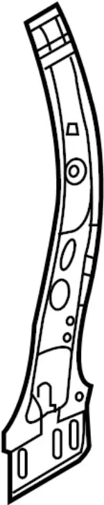 765301CA0A - Body: Inner Center Pillar for Infiniti Image