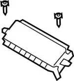 K851EJL60A - : Passenger Inflator Module for INFINITI: G37 Image