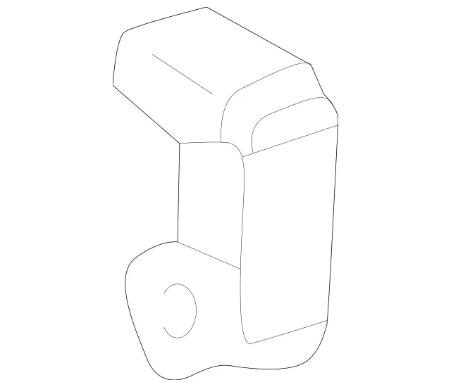 4637230803 - Front Doors: Lock Wedge for Mercedes-Benz: G55 AMG, G550, G63 AMG Image image