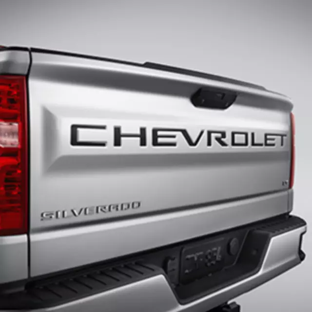 84370615 - Body: Chevrolet Tailgate Lettering Decal for GM Image