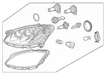 2218205939 - Electrical System: Lamp Unit for Mercedes-Benz Image