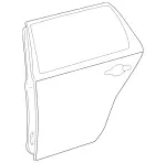 210730260528 - : Door Shell for Mercedes-Benz Image