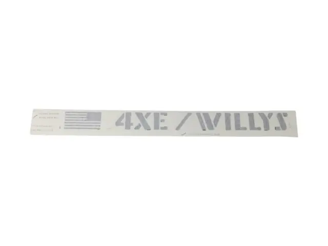 68648614AA - Exterior Ornamentation: Hood Side Decal, Right for Mopar Image