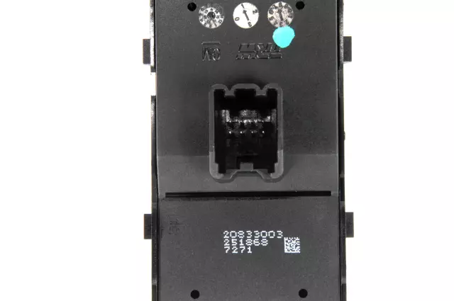 20833003 - : Dark Argent Metallic Front Driver Side Door Window and Multi-Function Switch for Cadillac: SRX Image