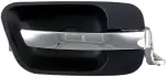 81617 - Body: Interior Door Handle - Front Right, Rear Right - Chrome Lever+Green Housing for Dorman Image