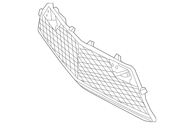 1668855022 - Detachable Parts: Cover, Bumper Area for Mercedes-Benz: GL350, GL450, GL550, GL63 AMG, GLS350d, GLS450, GLS550, GLS63 AMG Image image