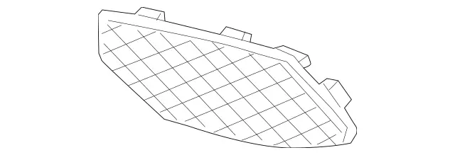 2138853003 - Attachment Parts: Cover, Bumper Area for Mercedes-Benz: E300, E350, E400, E43 AMG, E450, E53 AMG, E63 AMG S Image image