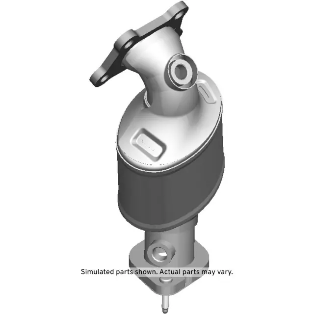 22975354 - : Passenger Side 3-Way Catalytic Converter with Pipe, Shield, Flange, and Bushings for Buick: LaCrosse Image