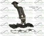 17216 - : Direct Fit Catalytic Converter for DAVICO CONVERTERS Image