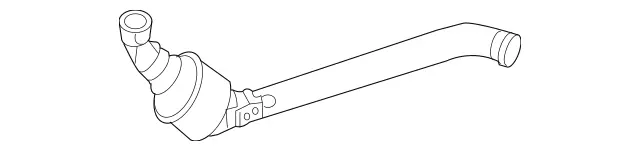 2044901047 - Exhaust System: Exhaust Line for Mercedes-Benz: C63 AMG Image