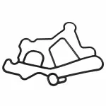 3C3Z6619AA - : Engine Oil Filter Adapter Gasket for Ford: E-350 Super Duty, E-450 Super Duty, Excursion, F-250 Super Duty, F-350 Super Duty, F-450 Super Duty, F-550 Super Duty Image