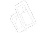 9068311145 - Body: Center Duct for Mercedes-Benz Image