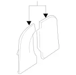 9067420030 - Body: Cover for Mercedes-Benz: Sprinter 2500, Sprinter 3500 Image