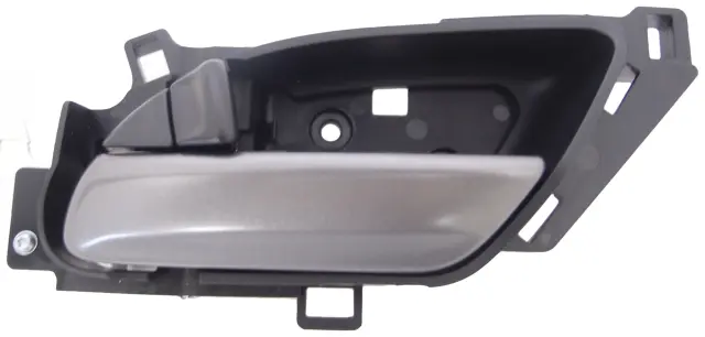 81501 - Body: Interior Door Handle Front/Rear Left Dark Gray Lever Black Housing for Dorman Image