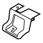 BB5Z7861749AD - Body: Side Cover for Ford: Police Interceptor Utility Image