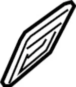 806555NA0A - Body: Handle Cover Gasket for INFINITI: QX50, QX55 Image