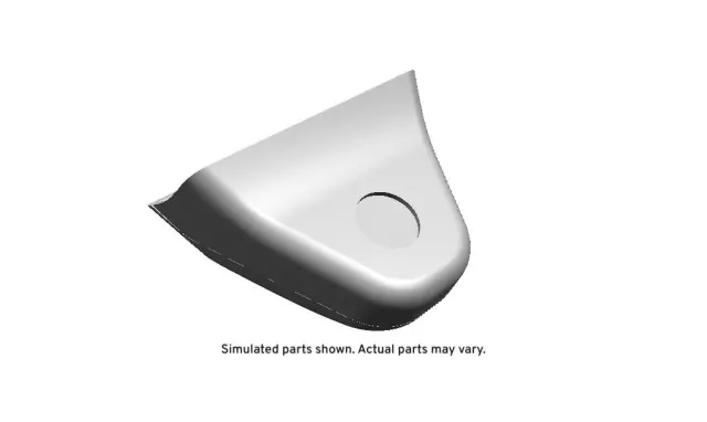 22882603 - Body: Rear Headliner Bezel for Cadillac: Escalade ESV | Chevrolet: Suburban | GMC: Yukon XL Image