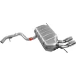 55624 - : Quiet-Flow Direct Fit Exhaust Muffler Assembly 2.375" Inlet (OD) 3" Outlet (OD) for Walker Exhaust Image