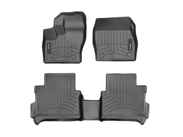 445991V445994 - Accessories: Black FloorLiner™ DigitalFit®, Front &amp; 2nd Row for WeatherTech Image