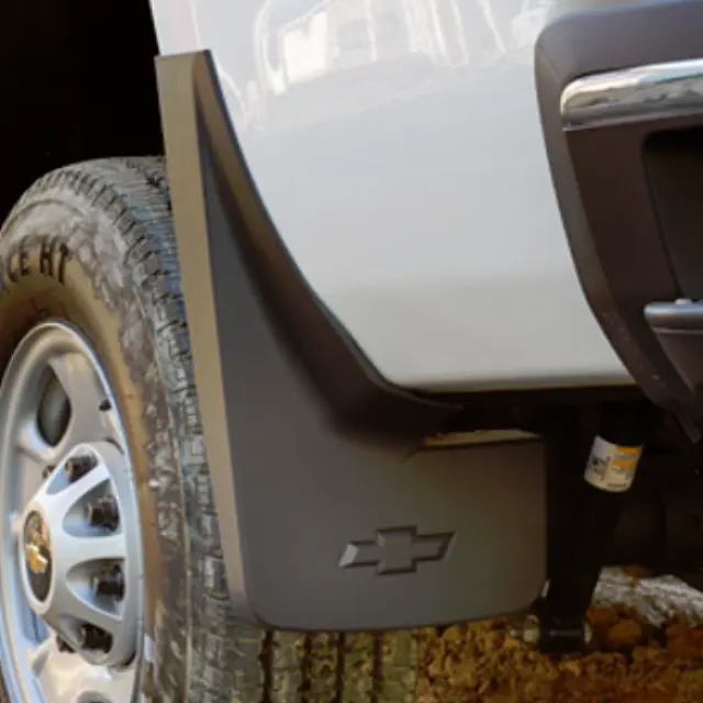 23387353 - Body: Splash Guards, Rear Molded for Chevrolet: Silverado 1500, Silverado 1500 LD, Silverado 2500 HD, Silverado 3500 HD Image