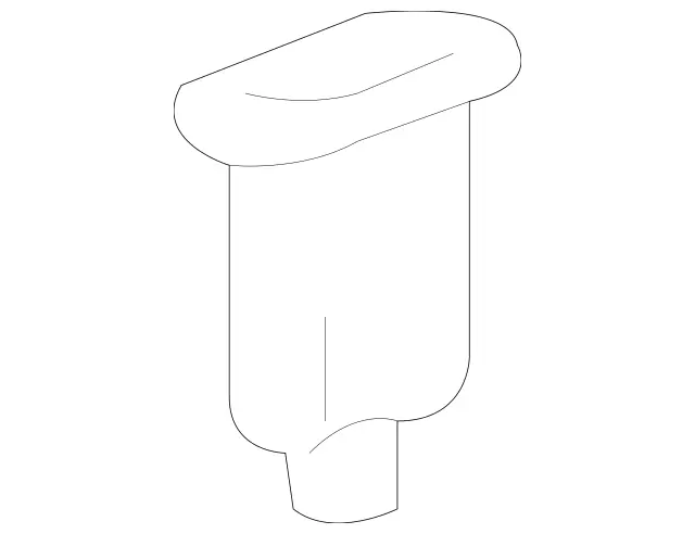 25173700579051 - Body: Escutcheon for Mercedes-Benz Image