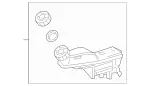 246430020264 - Brakes: Expansion Reservoir for Mercedes-Benz: B Electric Drive, B250e, CLA250, GLA250 Image
