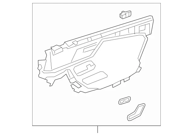 1777207606 - Body: Armrest Assembly for Mercedes-Benz Image