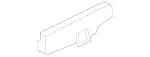 1678691800 - Windshield Washer, Emergency Equipmt: Retaining Tab for Mercedes-Benz Image