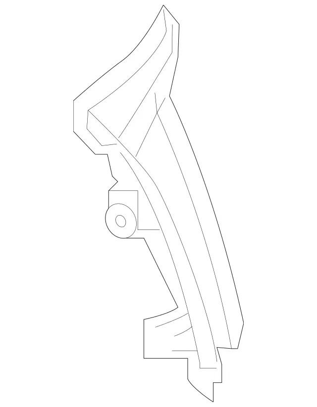 2536907703 - Trim and Lining: D-Pillar Cover for Mercedes-Benz: GLC300, GLC43 AMG, GLC63 AMG Image image