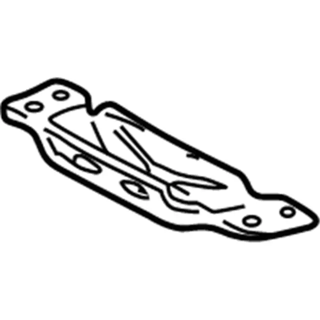 F75Z7E063BA - Body: Skid Plate for Ford: Expedition, F-150, F-150 Heritage, F-250 | Lincoln: Navigator Image