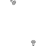 W710665S303 - Body: Center Console Bolt for Ford: Focus Image