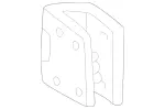 4637200137 - Front Doors: Hinge for Mercedes-Benz Image