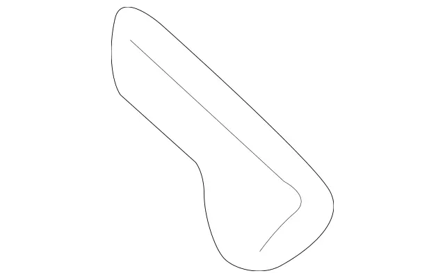 2308850211 - Attachment Parts: Plate for Mercedes-Benz: SL500, SL55 AMG, SL550, SL600, SL63 AMG, SL65 AMG Image image