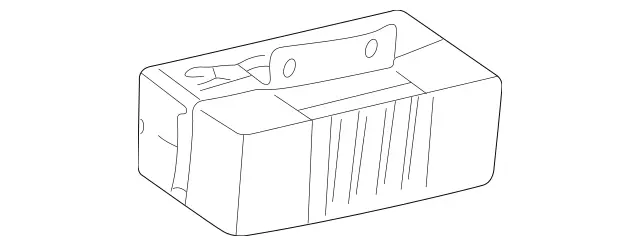 2208000635 - Body: Vacuum Pump Cover for Mercedes-Benz Image