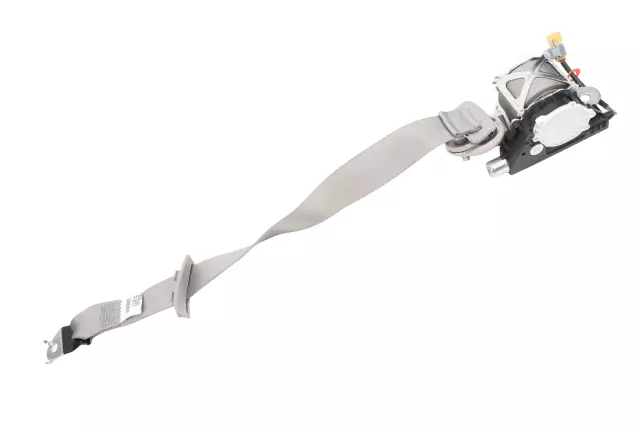 Titanium Passenger Seat Belt with Retractor and Pre-Tensioner - GM (19260173)