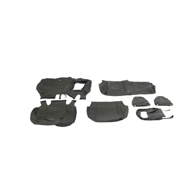 82215472 - Interior Accessories: Seat Covers - Rear Quad Cab 60/40 Bench - Black for Mopar Image