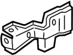631605Y100 - : Stone Guard Lower Bracket for INFINITI: I30, I35 Image