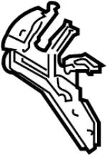 21745EG00A - : Recovery Tank Bracket for INFINITI: M35, M45 Image