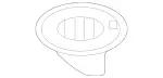 1563250084 - : Spring Retainer Insert for Mercedes-Benz Image