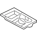 FL1Z78045A76DA - Body: Finish Panel for Ford: Expedition Image