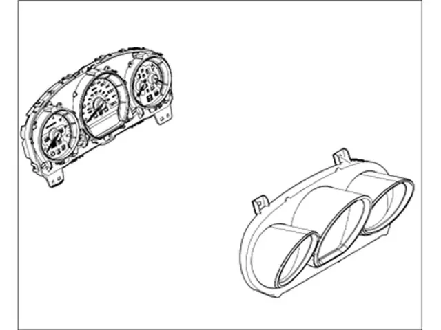 BE9Z10849CD - Body: Cluster Assembly for Lincoln: MKT Image
