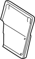 876902W461 - Body: Seat Back Panel for INFINITI: QX4 Image