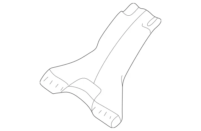 2038890090 - Attachment Parts: Bracing for Mercedes-Benz: 180C, C230, C320 Image image