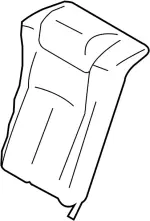 88670JK60C - : Seat Back Cover for Infiniti Image