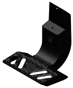1401011 - : MAXno-drill Side Step - Black - Single for Carr Image