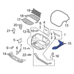 NL3Z5802038B - : 2022-2024 Ford F-150 Lightning - Side Cover for Ford: F-150 Lightning Image