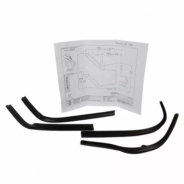 6L3Z1542052A - : Weatherstrip for Ford: F-150 | Lincoln: Mark LT Image