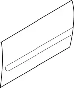 801532Y031 - : Outer Panel for INFINITI: I30, I35 Image