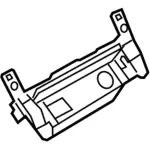 DG1Z5404608FA - Body: Front Trim for Ford: Taurus Image
