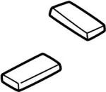 6209217B20 - Body: Reinforcement Spacer for Infiniti Image